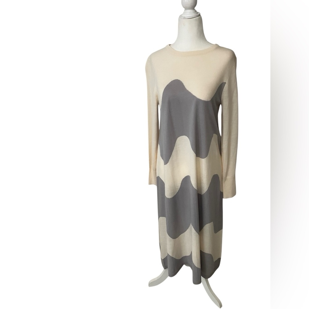 Marimekko wool knit dress